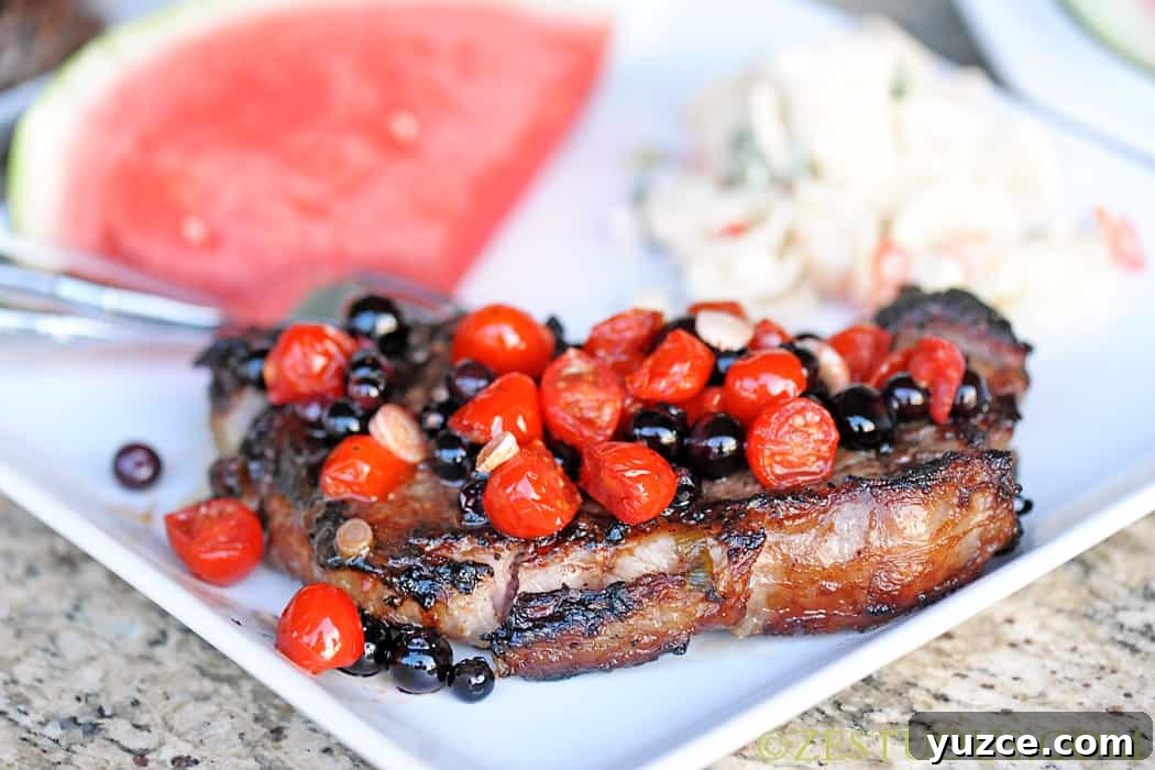 Red White and Blue Steak