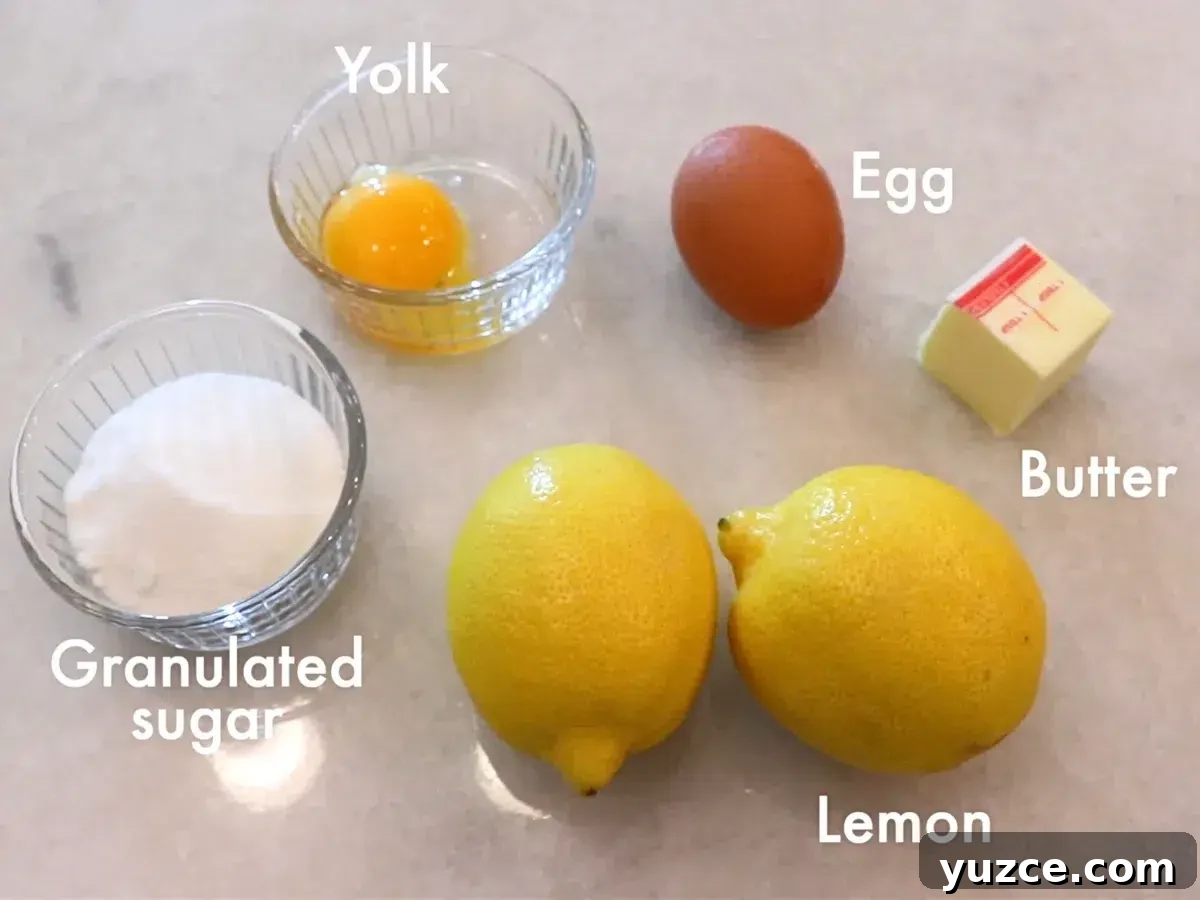Luscious Lemon Buttercream Frosting Recipe for Cakes and Cupcakes 6 ingredients to make lemon curd