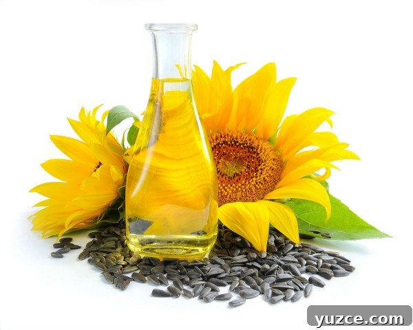 Top Edible Oils That Help Support Weight Loss 4 Healthy Edible Oils for Weight Loss- Sunflower Seed Oil
