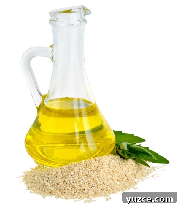 Top Edible Oils That Help Support Weight Loss 6 Healthy Edible Oils For Weight Loss - Sesame Oil