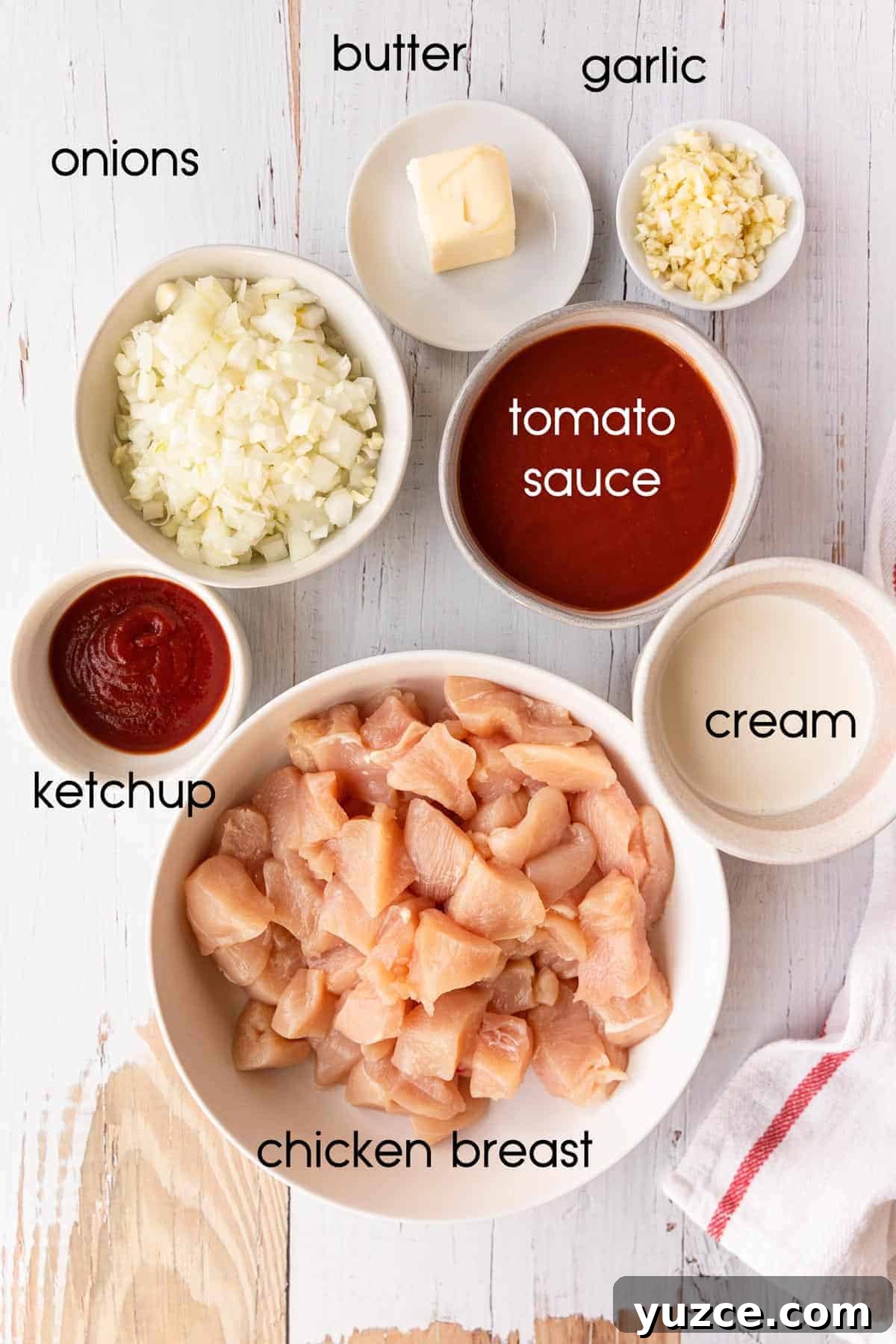 a gathering of ingredients to make a recipe