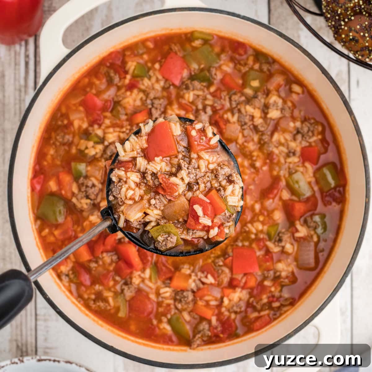 Hearty Dutch Oven Soup Recipes for Cozy Meals 8 Stuffed pepper soup